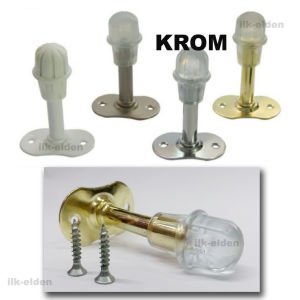 Elastiki Kapı Kolu Tamponu 4 Adet kapı çarpmasını önleyen duvar koruyucu silikon kapı tamponu