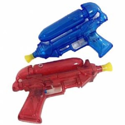 Mükemmel Su Fışkırtan Sert Plastik Küçük Su Tabancası 23x16cm Ebatında Tekli Su Tabancası