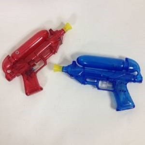 Mükemmel Su Fışkırtan Sert Plastik Küçük Su Tabancası 23x16cm Ebatında Tekli Su Tabancası