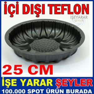 25 CM İÇİ DIŞI TEFLON YILDIZ MODEL KEK KALIBI