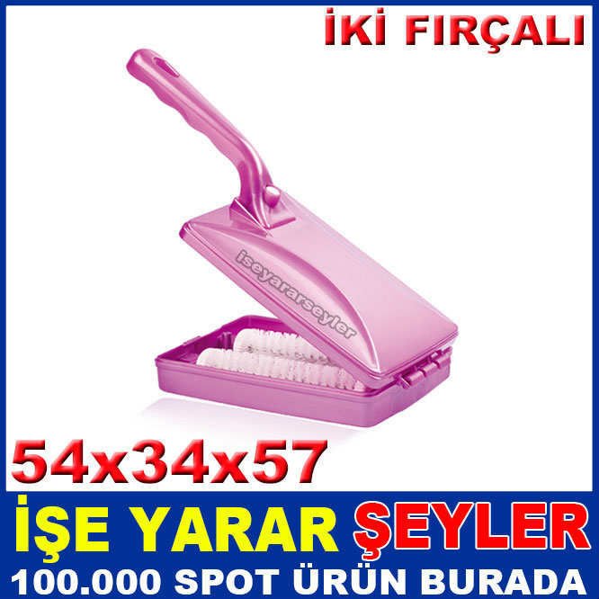 KOLAY TUTULABİLİR SAPLI İKİ FIRÇALI GIRGIR