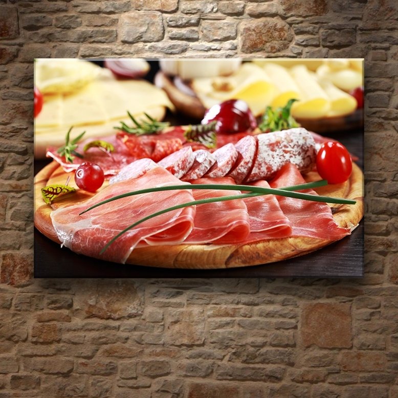 ŞARKÜTERİ LEZZETİ 7 değişen ölçü ORİJİNAL KANVAS TABLO