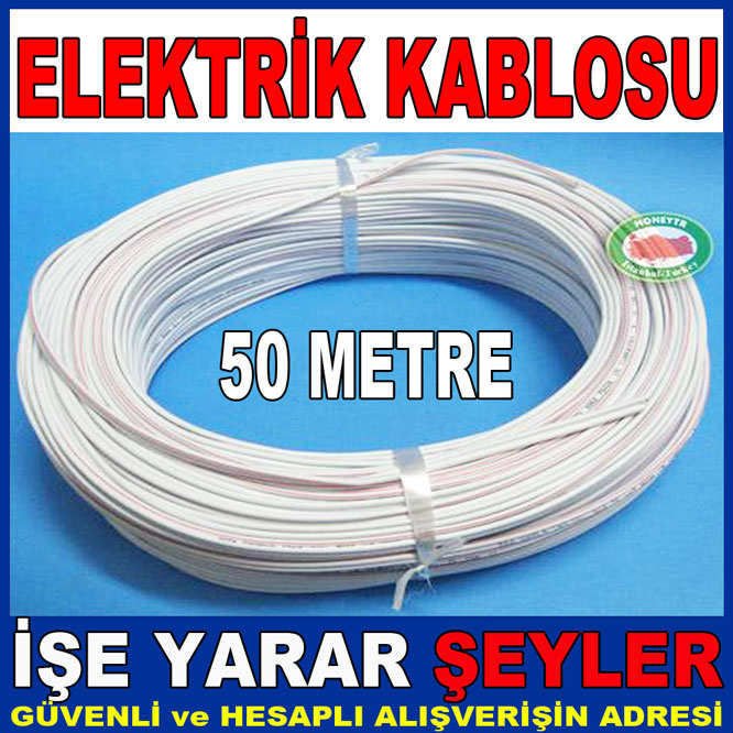 TSE GARANTİLİ 50 METRE 0.75 ELEKTRİK KABLOSU