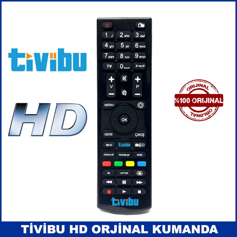 Tivibu Hd Orjinal Kumanda - Tivibu Kumandası