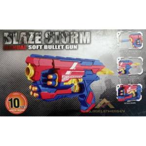 Nerf Style 10 Dart Büyük Boy 8 Bölmeli Tabancaa
