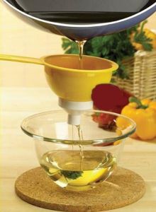 Paslanmaz Çelik Filtreli Sıvı Yağ Süzgeci Hunili Yağ Süzçeçli Zeytinyağı,Kızartma Yağ Filtresi