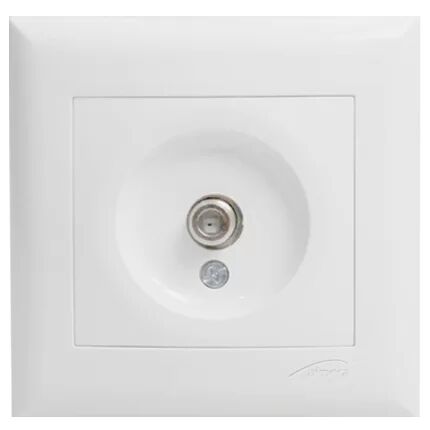 ALMERA GÜNEY BEYAZ UYDU PRİZİ F KONNEKTÖRLÜ