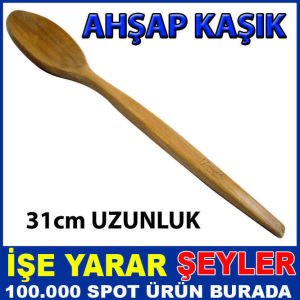 EN SAĞLAM 31cm YEMEK KAŞIĞI AHŞAP ŞİMŞİR KAŞIK