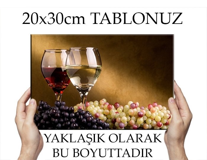 ŞARAPLAR& MİSKET ÜZÜMÜ 7 değişen ölçü ORİJİNAL KANVAS TABLO