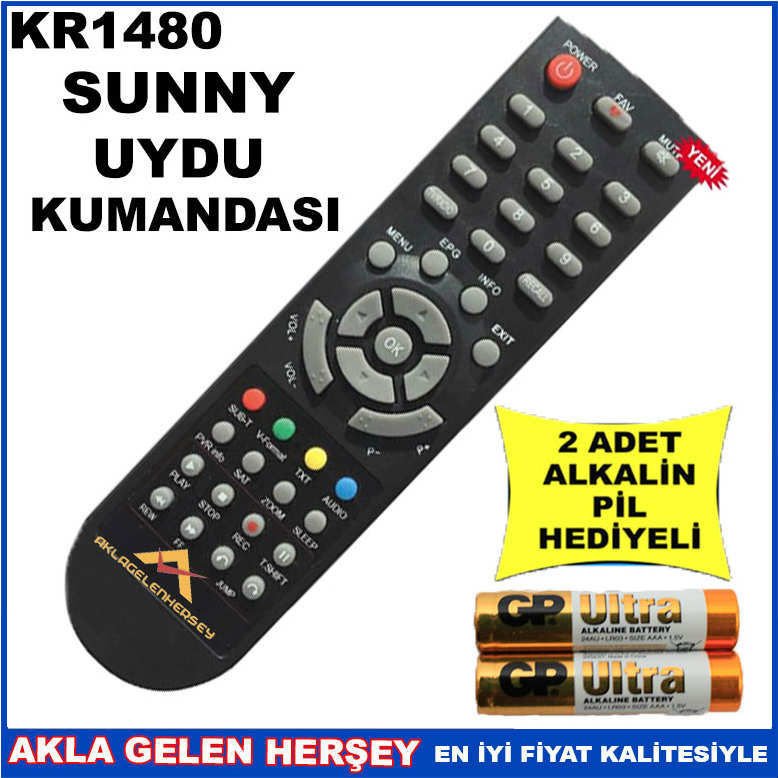 SUNNY UYDU CİHAZI Receiver KUMANDASI KR1480