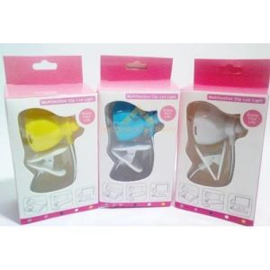 17 Cm 2 Led Mandallı Kitap Okuma Ve Masa Lambası