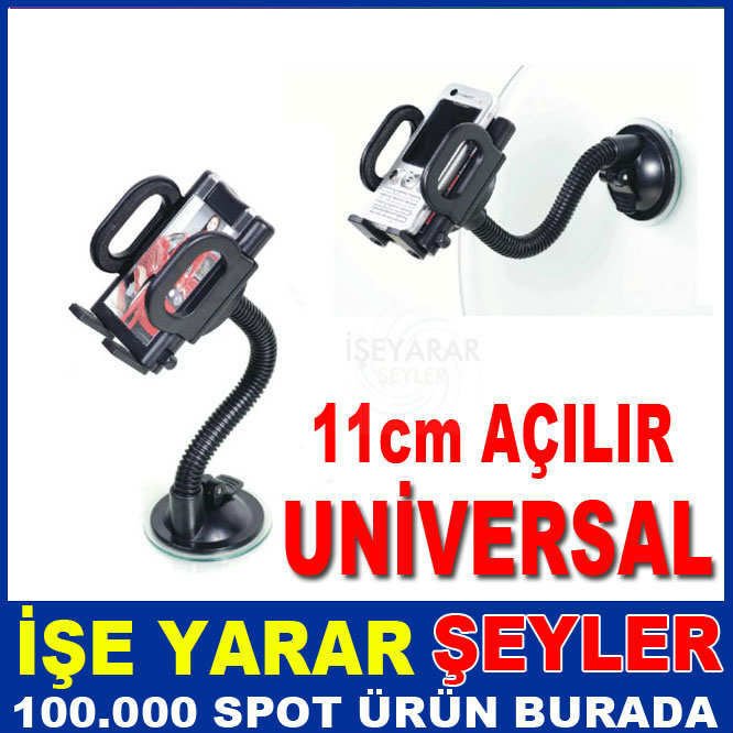 360 DERECE DÖNEBİLEN VANTUZLU ARAÇ İÇİ TUTUCU