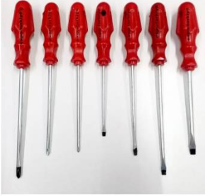 Chrome Vanadium Çelik 7 li Tornavida Seti Şok Fiyat 4 Düz+3Yıldız