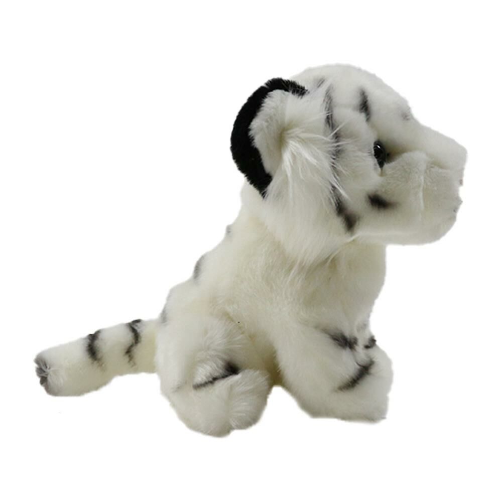 Beyaz Kaplan Peluş Oyuncak 18 cm