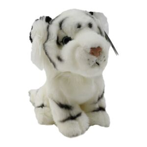 Beyaz Kaplan Peluş Oyuncak 18 cm