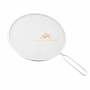 Yağ Sıçratmalarını Önleyen Metal Saplı Yağ Sıçratrmaz