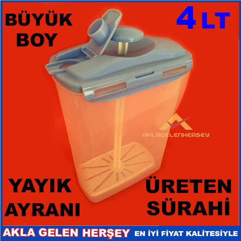 4 LT BÜYÜK BOY GERÇEK YAYIK AYRANI ÜRETEN SÜRAHİ