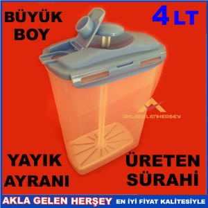 4 LT BÜYÜK BOY GERÇEK YAYIK AYRANI ÜRETEN SÜRAHİ