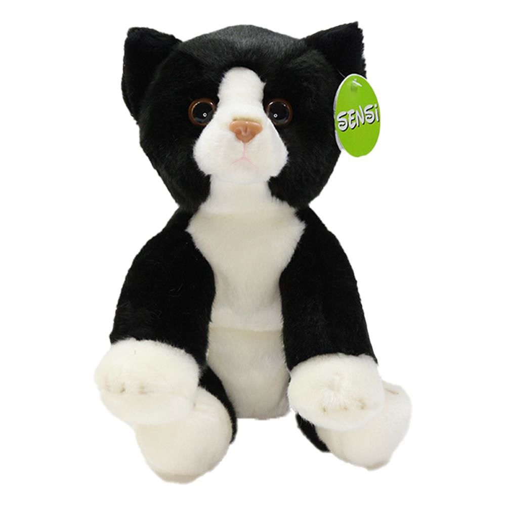 Sevimli Siyah Kara kedi Peluş Oyuncak30 cm