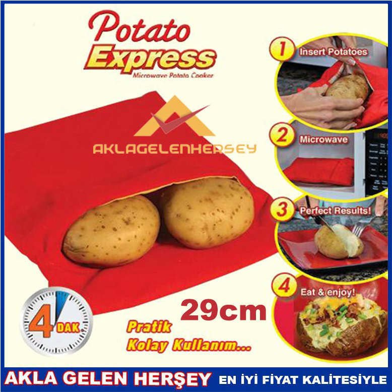 PATATES PİŞİRME KUMPİR TORBASI POTATO EXPRESS