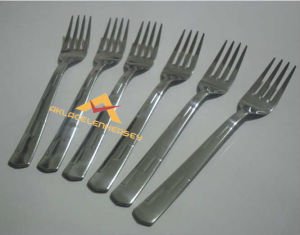 6 ADET PASLANMAZ ÇELİK ROSTRE TATLI ÇATALI SETİ