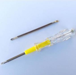 Değişebilir Çift Başlıklı Yıldız-Düz Uçlu 14cm Kontrol Kalemi