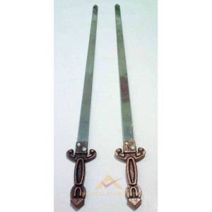 ÖMÜR BOYU GARANTİLİ PASLANMAZ KEBAP ŞİŞİ KILIÇ GÖRÜNÜMLÜ PASLANMAZ ÇELİK 46 CM ADANA KEBAP ŞİŞİ