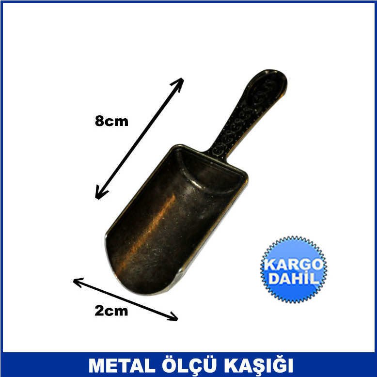Paslanmaz Metal Ölçü Kaşığı Dayanıklı ve Kaliteli