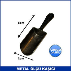 Paslanmaz Metal Ölçü Kaşığı Dayanıklı ve Kaliteli