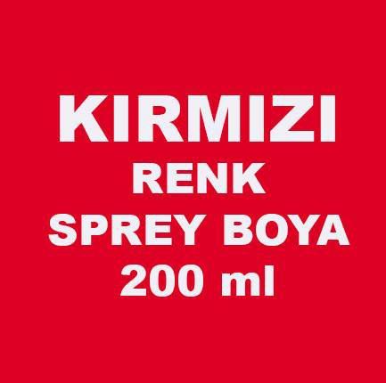1.KALİTE BÜYÜK BOY SPREY BOYA TÜM RENKLER ARABA,MOTOR,BİSİKLET,MOBİLYA,HER TÜRLÜ BEYAZ EŞYA TAMİRATI kırmızı