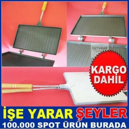Ocak üstü ızgara alüminyum döküm teflon iç yüzeyli tost makinasi