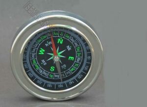 8 Cm Çap Tam Profesyonel Full Çelik Pusula