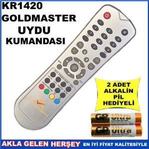 GOLDMASTER UYDU CİHAZI Receiver KUMANDASI KR1420