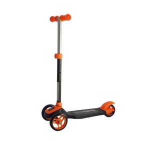 +3 Yaş 3 Tekerlekli Kaymaz Yüzey Silikon Tekerlekli Scooter 20 Kg