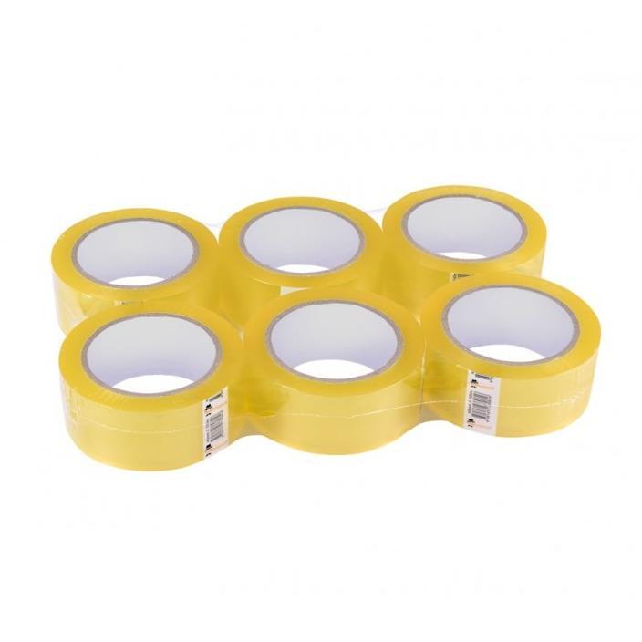 6 adet Şeffaf Sağlam Kaliteli 45mmx100metre Koli Bandı Toptan Fiyatına Parakende Özel Fiyat