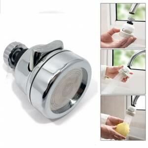 Tasarruflu Oynar Başlık Tazyikli Eviye Musluk Spiral Batarya Ucu 3 Fonksiyonlu Musluk Başlığı