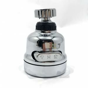 Tasarruflu Oynar Başlık Tazyikli Eviye Musluk Spiral Batarya Ucu 3 Fonksiyonlu Musluk Başlığı