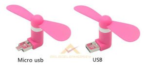 ANDROİD USB - MICRO USB SERİNLETİCİ MİNİ FAN