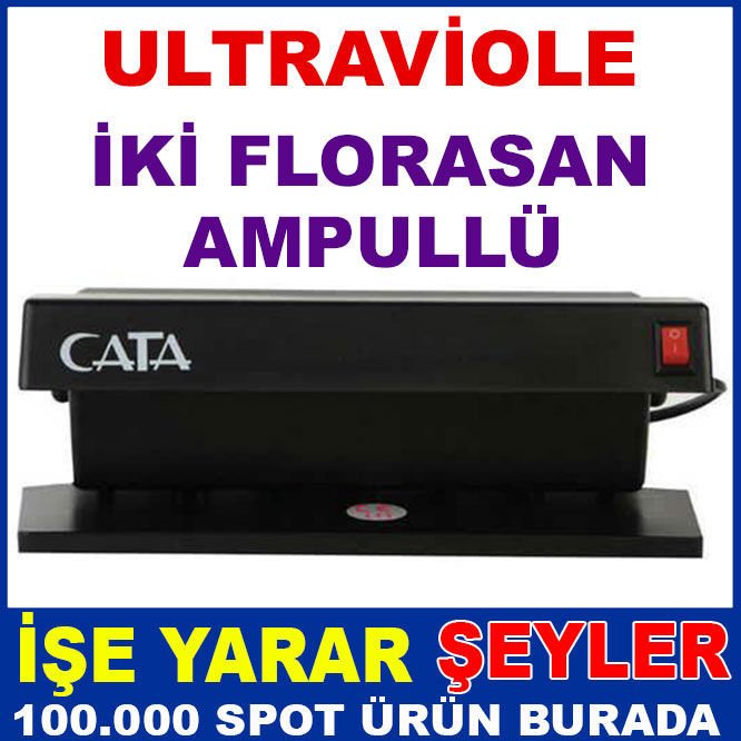 ULTRAVİOLE ÇİFT FLORESAN PARA KONTROL CİHAZI