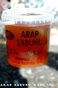 Jet Sıvı Arap Sabunu 1000 gr Kova  Doğal Temizlik Limon Kokulu