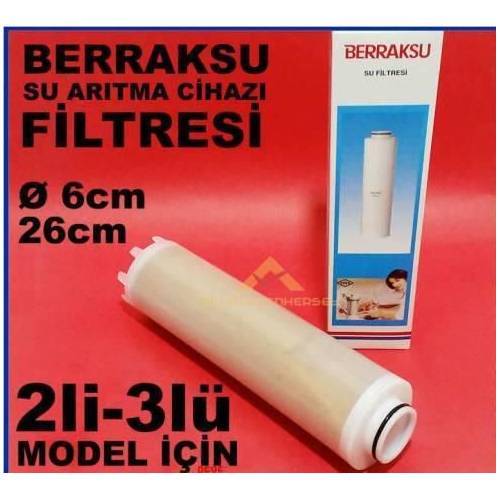 Berraksu Su Arıtma Cihazı Reçine Filtre Orijinal Berrak Su Yedek Parçası Tüm BerrakSu Cihazlara Uyum