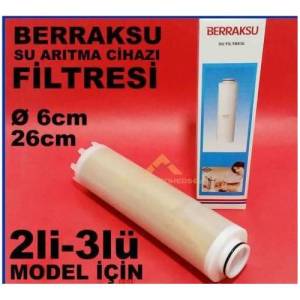 Berraksu Su Arıtma Cihazı Reçine Filtre Orijinal Berrak Su Yedek Parçası Tüm BerrakSu Cihazlara Uyum