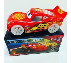 Şimşek Mcqueen Sesli Işıklı Pilli 14 Cm Oyuncak  Araba