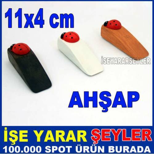 UĞUR BÖCEĞİ KABARTMALI AHŞAP KAPI STOPERİ