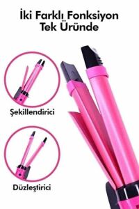 2li Saç Güzellik Seti Düz ve Kıvırcık Aynı Cihazda