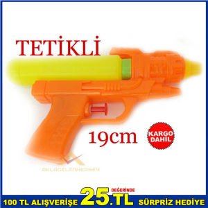 MÜKEMMEL SU FIŞKIRTAN 19cm OYUNCAK SU TABANCASI-1
