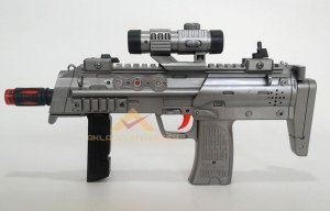 SESLİ IŞIKLI TİTREŞİMLİ UZİ MODEL OYUNCAK TÜFEK
