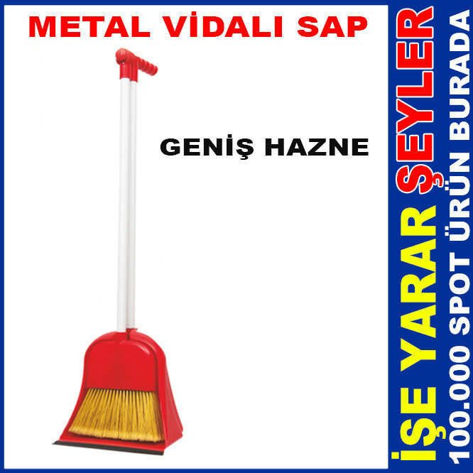 F077 FLORA VİDALI MEGA HAZNELİ SÜPÜRGELİ FARAŞ 