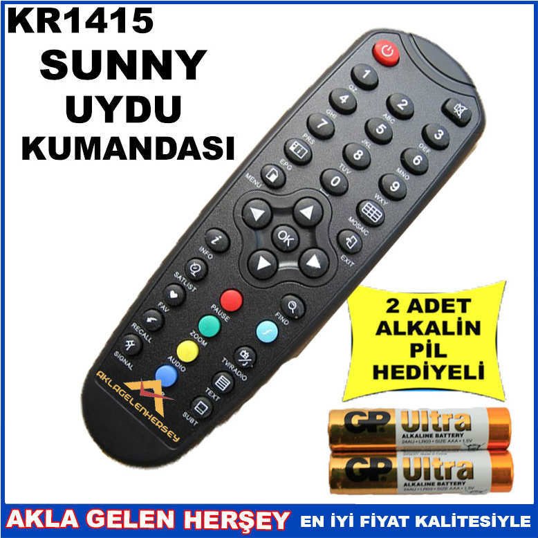 SUNNY UYDU CİHAZI Receiver KUMANDASI KR1415