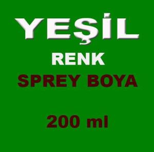 1.KALİTE BÜYÜK BOY SPREY BOYA TÜM RENKLER ARABA,MOTOR,BİSİKLET,MOBİLYA,HER TÜRLÜ BEYAZ EŞYA TAMİRATI yeşil